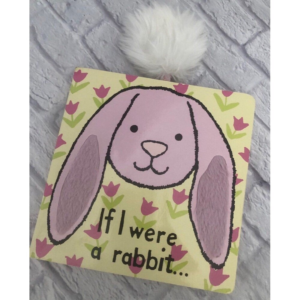 Jellycat If I Was A Rabbit Board Book Touch & Feel
